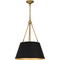 Quoizel Aberdale 4-Light Matte Black Pendant QP5597MBK - alternate 1